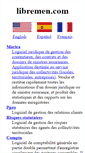 Mobile Screenshot of libremen.com